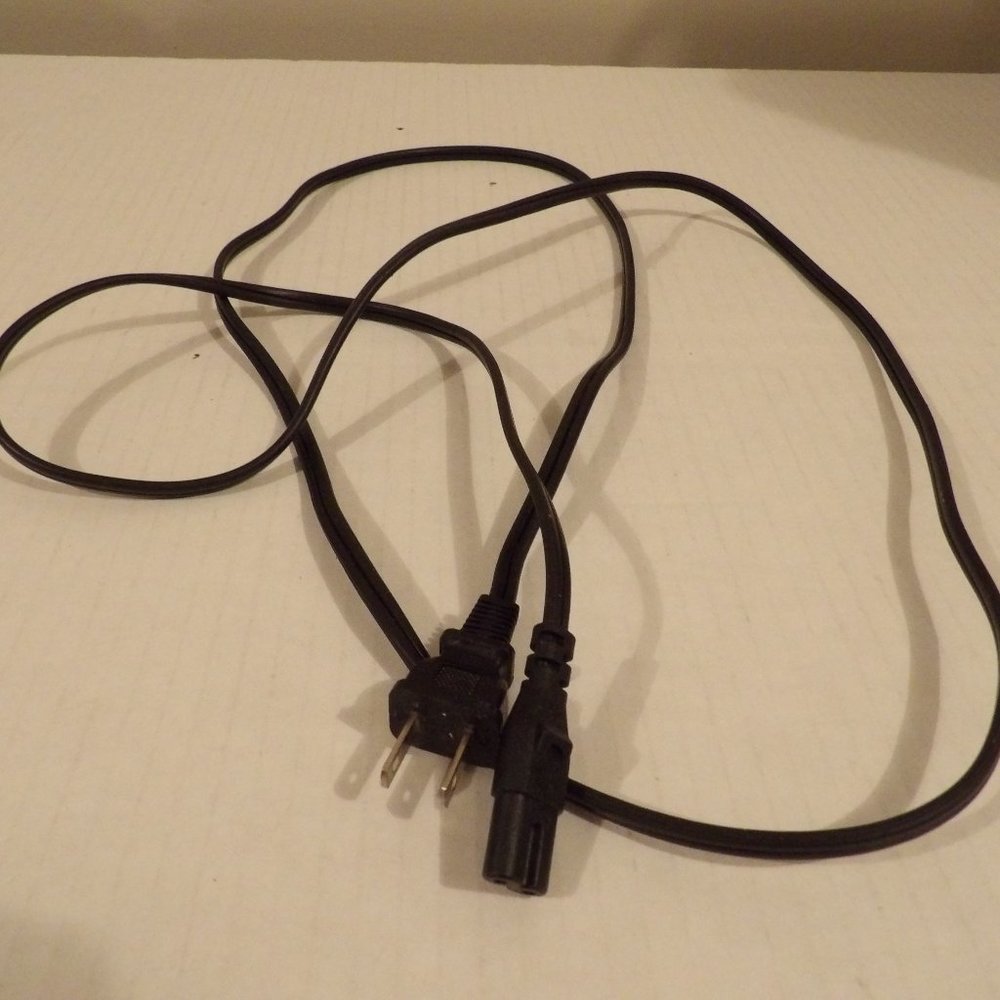 +US Style 2-Prong AC Power Cord/Cable for PS2 PS3 Slim (Goofy)